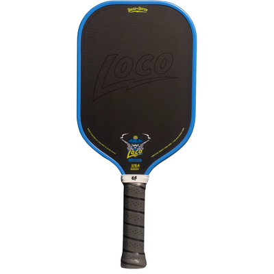 Bread & Butter Loco Elongated 16mm Pickleball Paddle-Azul