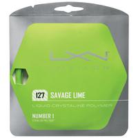 Luxilon Savage Lime Tennis String Set