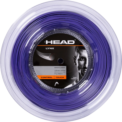 HEAD Lynx 200m Tennis String Reel - Purple