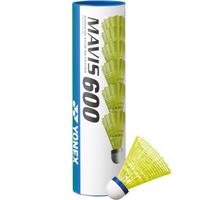 Yonex Mavis 600 Nylon Badminton Shuttlecocks - Yellow (Tube of 6)