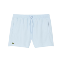 Lacoste Mens Light Quick Dry Swim Shorts - Light Blue