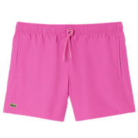 Lacoste Mens Swim Shorts - Pink/Green