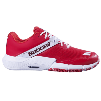Babolat Mens Movea 2 Padel Shoes - Fiery Red/White