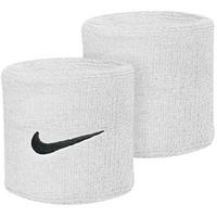 Nike Swoosh Wristband - White/Black