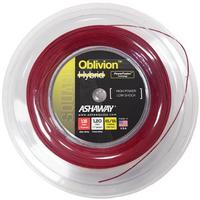 Ashaway Oblivion Hybrid 110m Squash String Reel - Red/White