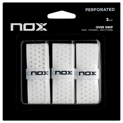 Nox Perforated Overgrips - White