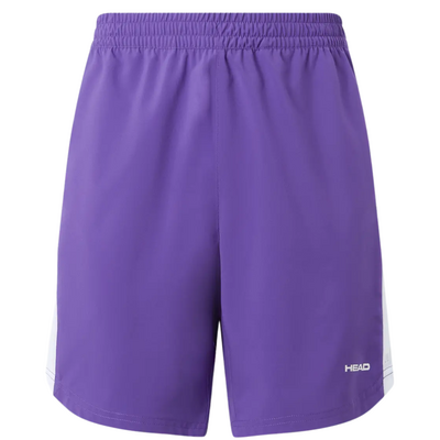 HEAD Mens Power Shorts - Purple/White