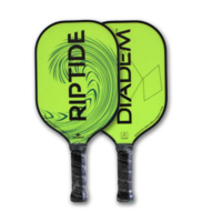 Diadem Riptide Pickleball Paddle - Electric Yellow