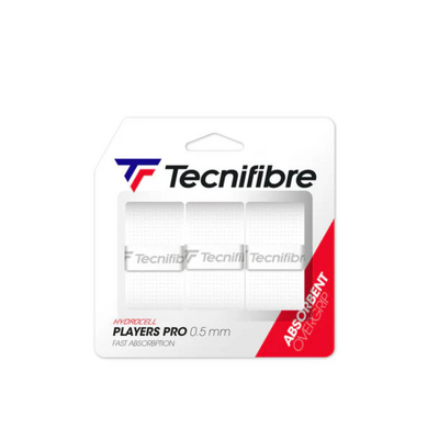 Tecnifibre ATP Pro Players Wrap (Pack of 3) - White