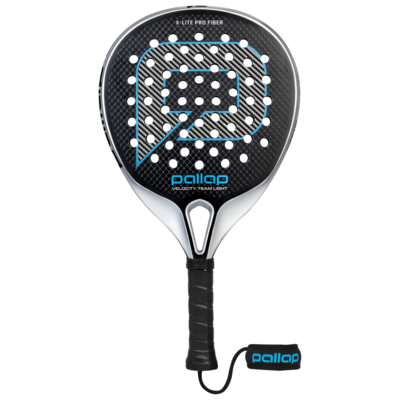 Pallap Velocity Team Light Padel Racket - Silver/Blue