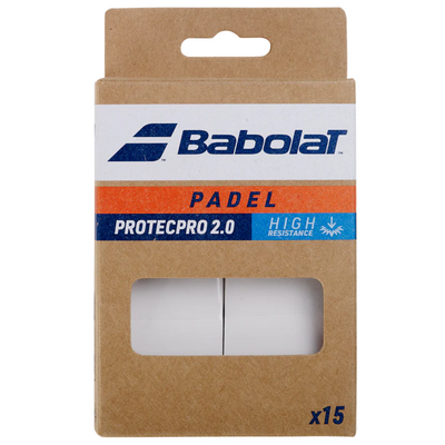 Babolat Padel Protecpro 2.0 Protection Tape (Pack Of 15) - Transparent