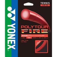 Yonex PolyTour Fire Tennis String Set - Red