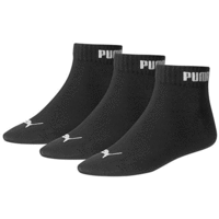 Puma Quarter Training Socks (3 Pairs) - Black