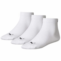 Puma Quarter Training Socks (3 Pairs) - White