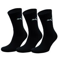Puma Crew Socks (3 Pairs) - Black