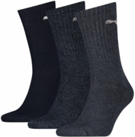 Puma Crew Socks (3 Pairs) - Navy