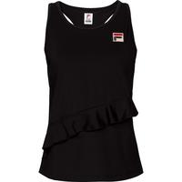 Fila Womens Ruffle Racerback Tank - Black