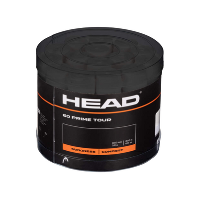 HEAD Prime Tour Overgrips (Pack of 60) - Black
