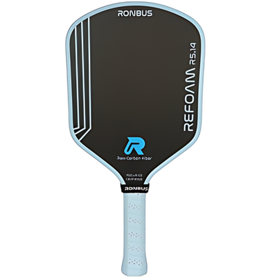 Ronbus Refoam R5 14 mm Pickleball Paddle - Black/Blue