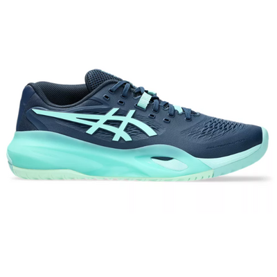 Asics Mens GEL-Resolution X Tennis Shoes - Night Sky/Illuminate Mint