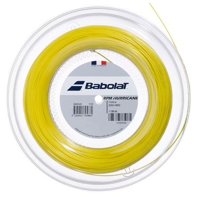 Babolat RPM Hurricane 200m Tennis String Reel - Yellow