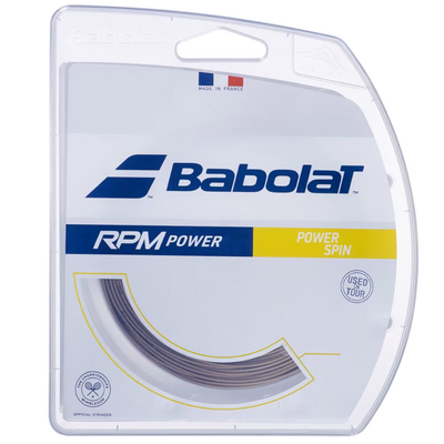 Babolat RPM Power Tennis String Set - Electric Brown