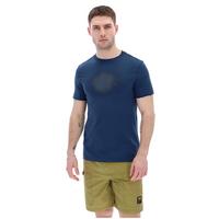Fila Mens Brig Raw Seam Graphic T-Shirt - Moonlit Ocean