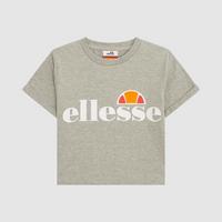 Ellesse Girls Nicky Crop Tee - Grey Marl