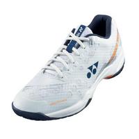 Yonex Mens Strider Beat Badminton Shoes - White/Orange