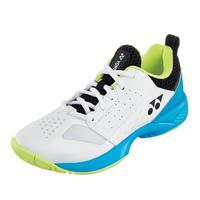 Yonex Kids Lumio Tennis Shoes - White/Turquoise