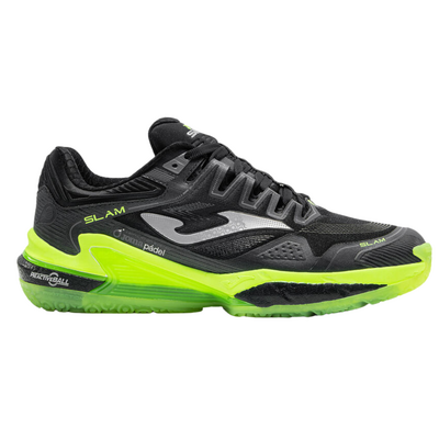 Joma Mens Slam 26 Padel Shoes - Black/Green
