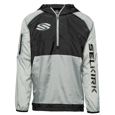 Selkirk Unisex Essentials 2.0 Windbreaker - Black/Grey
