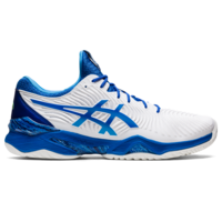 Asics Mens Court FF Novak Tennis Shoes - White/Tuna Blue