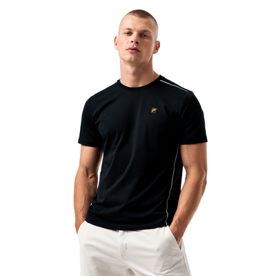 Fila Mens Fitness Inspired T-Shirt- Black