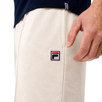 Fila Mens Pin Tuck Shorts- Gardenia