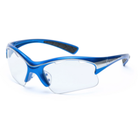 Black Knight Jr Stiletto Squash/Racketball Goggles -Blue/Silver