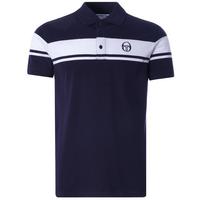 Sergio Tacchini Mens Young Line Polo - Night Sky/White