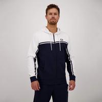 Sergio Tacchini Mens Young Line Hoodie - White/Navy