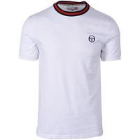 Sergio Tacchini Mens Rainer Short Sleeve Tee - White