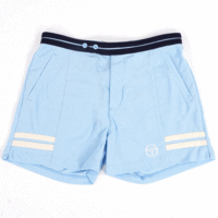 Sergio Tacchini Mens Supermac Tennis Shorts - Sky Blue