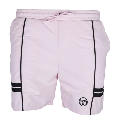 Sergio Tacchini Mens Romolo Swim Shorts - Light Lilac/Black