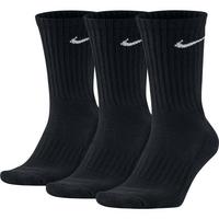 Nike Cotton Cushion Crew Socks (3 Pairs) - Black/White