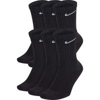 Nike Everyday Cushion Crew Socks (6 Pairs) - Black/White