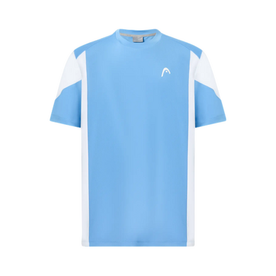 HEAD Mens Slice T-Shirt - Airforce Blue/White