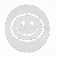 Tourna Smiley Face Stencil Card