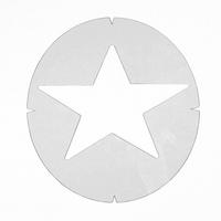 Tourna Star Stencil Card