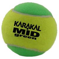 Karakal Mid Green Junior Tennis Balls (1 Dozen)