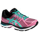 Asics Womens GEL-Cumulus 17 Running Shoes - Flamingo/Green