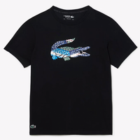 Lacoste Mens Jersey Sport T-Shirt - Black
