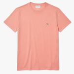 Lacoste Mens Crew Neck T-Shirt - Pink